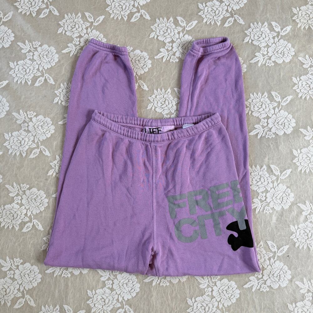 Free City Purple Sweatpants Size XS